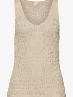 Débardeur en tricot encolure dégagée