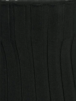 Débardeur en tricot encolure haute