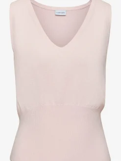 Débardeur en tricot encolure en v affinante