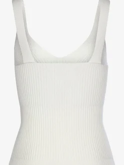 Débardeur en tricot encolure en v affinante