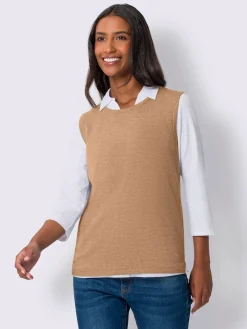 Débardeur en tricot tricot fin et doux
