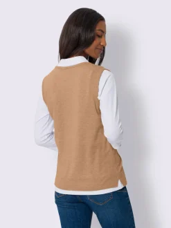 Débardeur en tricot tricot fin et doux