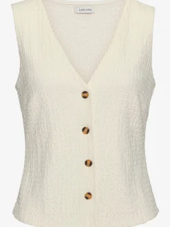 Débardeur gilet de costume à encolure en v profonde