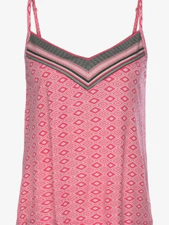 Debardeur haut avec motif ethnique