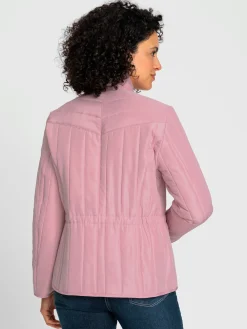 Doudoune coulisse à la taille