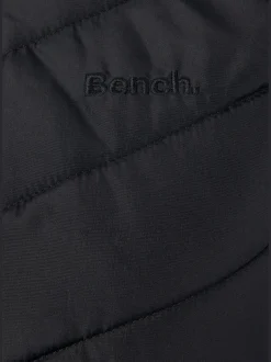 Doudoune manteau matelassé avec tricot polaire doux aux manches
