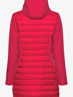 Doudoune veste matelassée avec manches softshell et empiècements