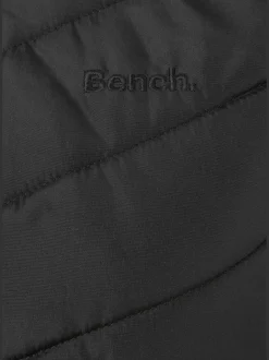 Doudoune veste matelassée en tricot polaire doux aux manches