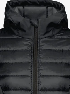Doudoune veste matelassée avec manches softshell et empiècements
