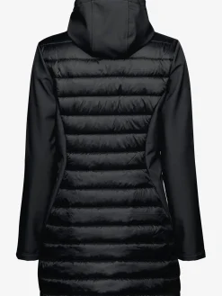 Doudoune veste matelassée avec manches softshell et empiècements