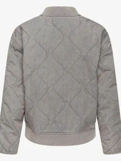 Doudoune veste matelassée avec coutures décoratives