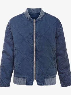 Doudoune veste matelassée avec coutures décoratives