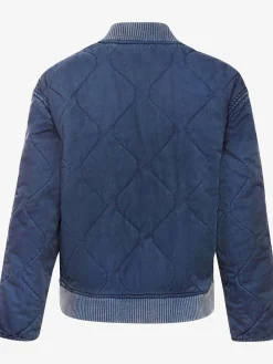 Doudoune veste matelassée avec coutures décoratives