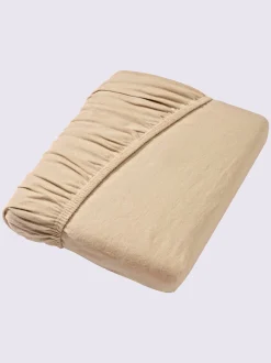 Drap-housse jersey moelleux au repassage superflu