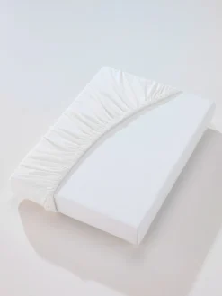 Drap-housse élasthanne : tenue infroissable