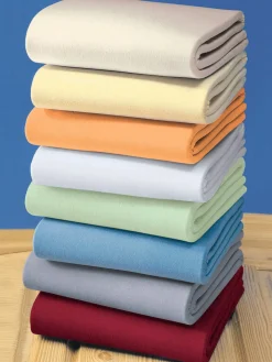 Drap-housse maille fine peignée
