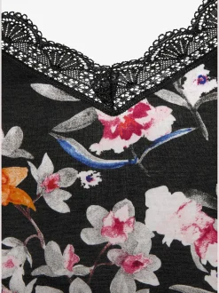 Déshabillé à motif floral