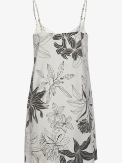 Déshabillé court à motif floral