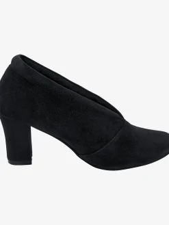 Escarpins cuir velours de chèvre