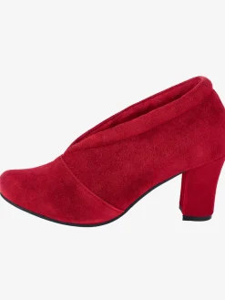 Escarpins cuir velours de chèvre