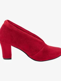 Escarpins cuir velours de chèvre