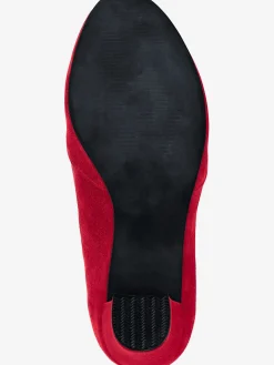 Escarpins cuir velours de chèvre