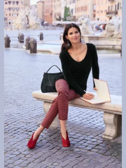 Escarpins cuir velours de chèvre