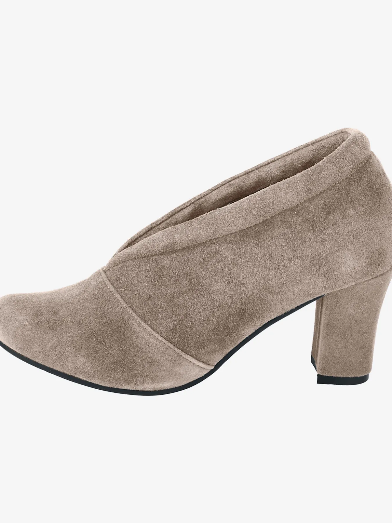Escarpins cuir velours de chèvre