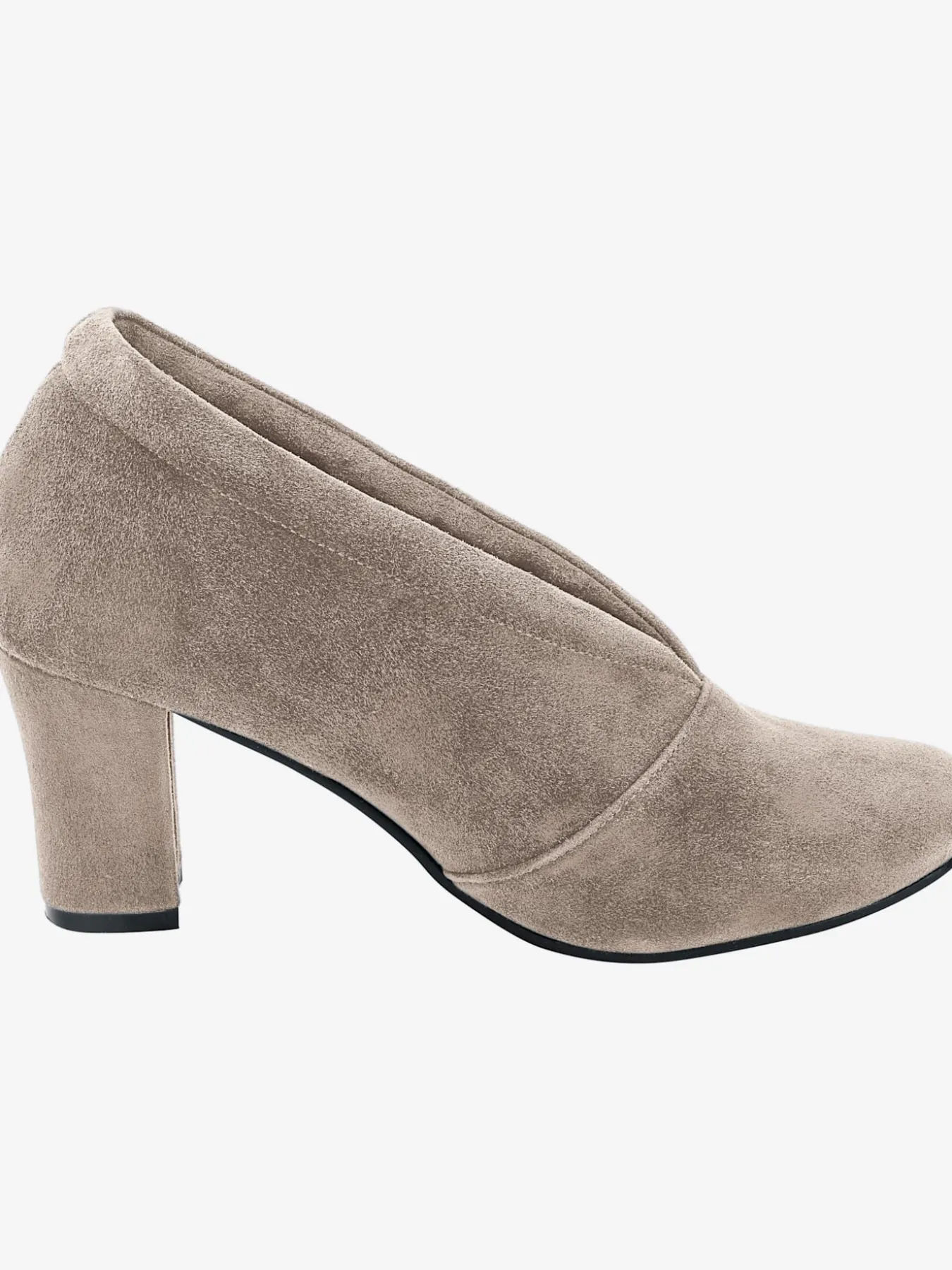 Escarpins cuir velours de chèvre