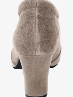 Escarpins cuir velours de chèvre