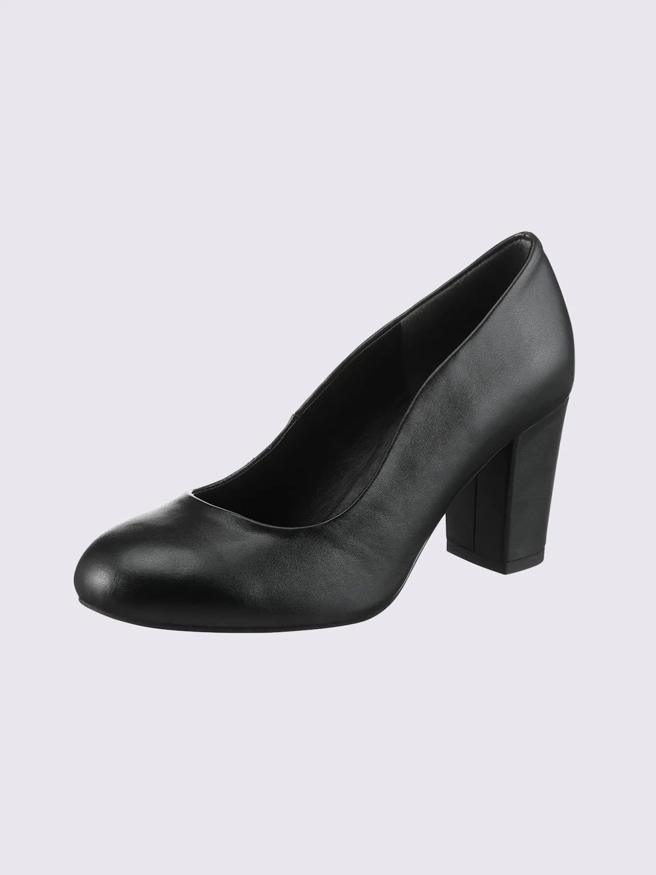 Escarpins matière synthétique imitation nappa