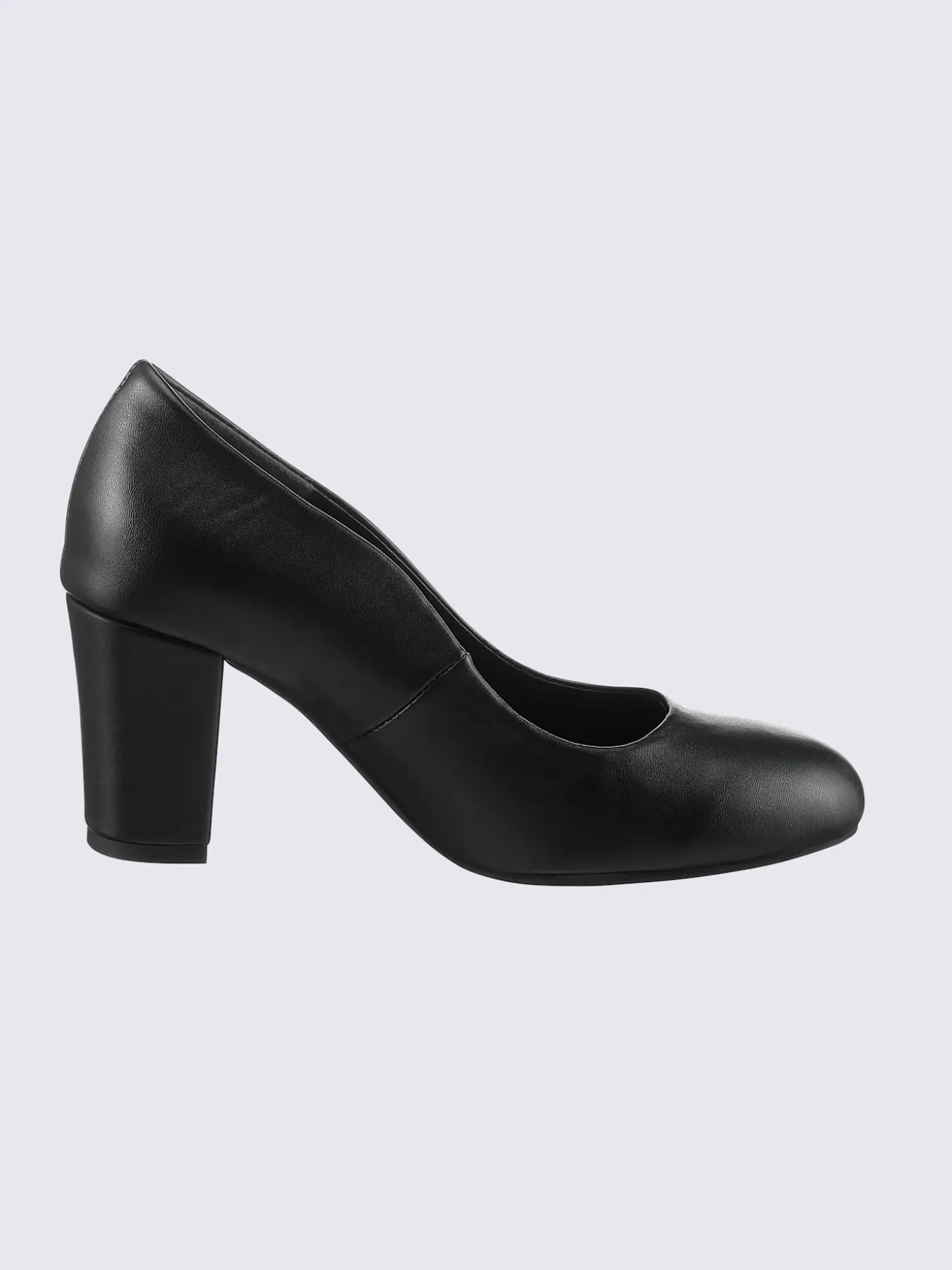 Escarpins matière synthétique imitation nappa