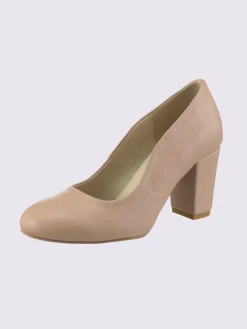 Escarpins matière synthétique imitation nappa