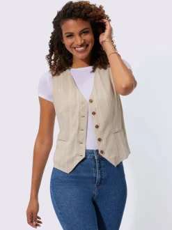 Gilet 20% lin