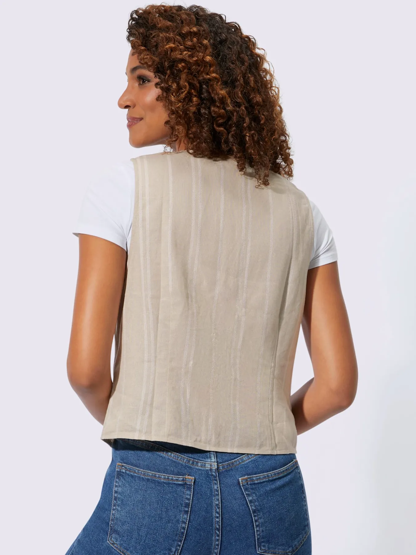 Gilet 20% lin