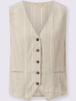 Gilet 20% lin