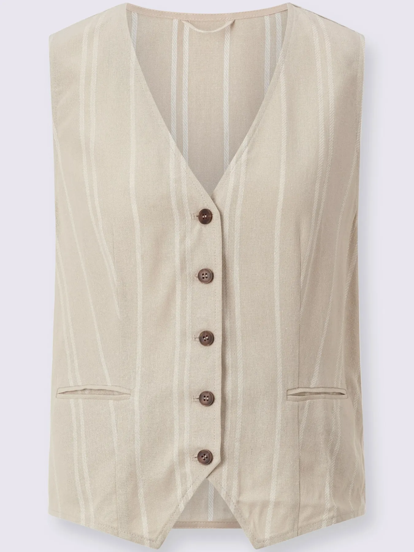 Gilet 20% lin