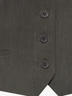 Gilet de costume gilet court élégant