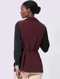 Gilet de costume polyester recyclé
