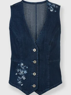 Gilet en jean 99% coton