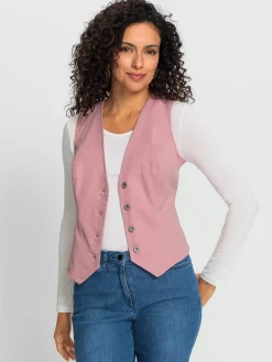 Gilet en jean pourcentage de coton élevé