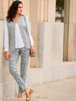 Gilet en jean qualité coton doux sur la peau