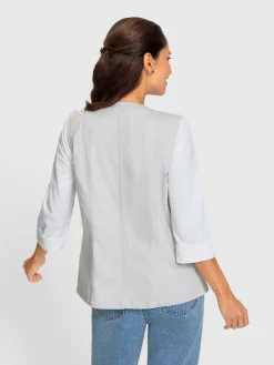 Gilet en jean qualité coton doux sur la peau