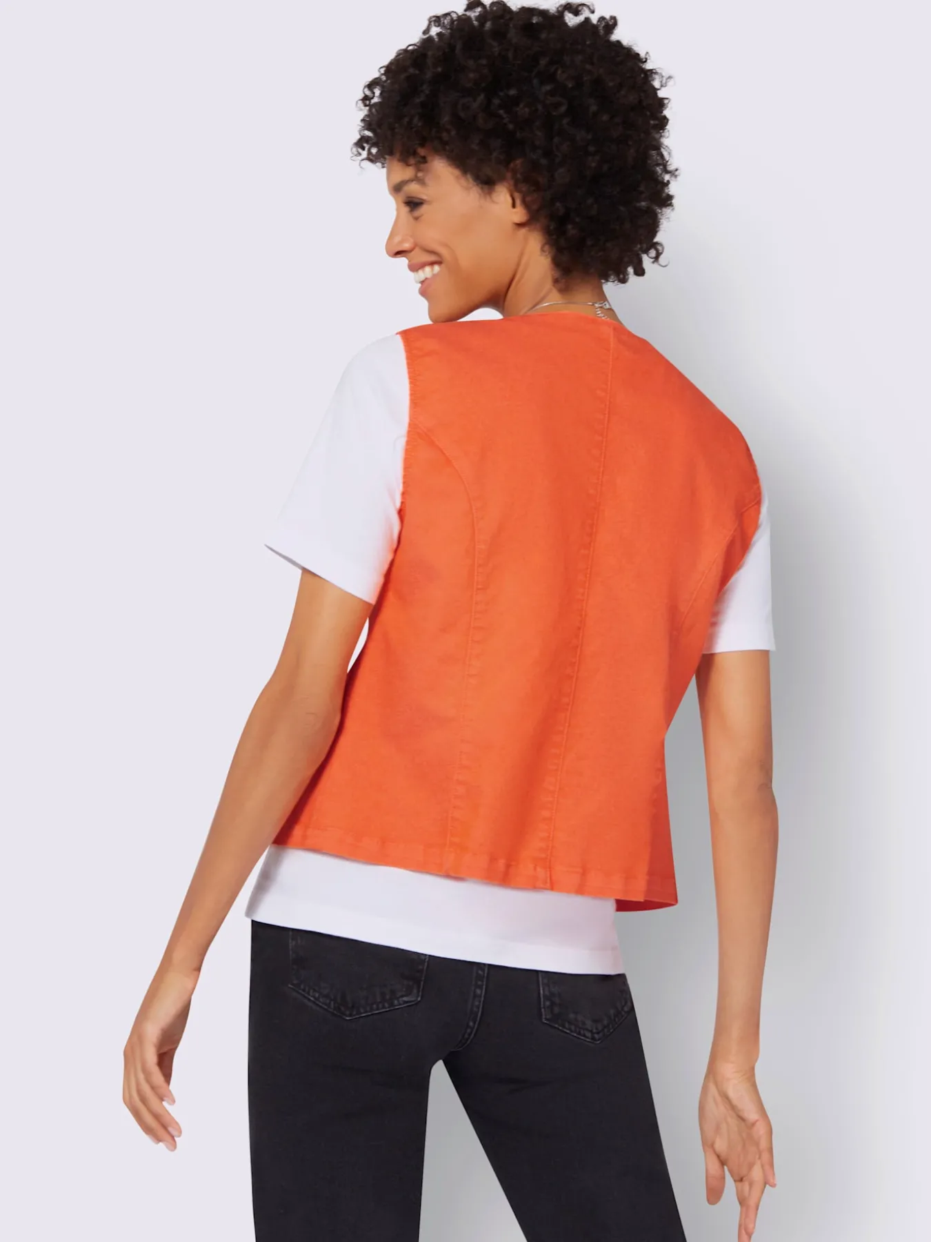 Gilet en jean qualité coton
