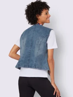 Gilet en jean qualité coton