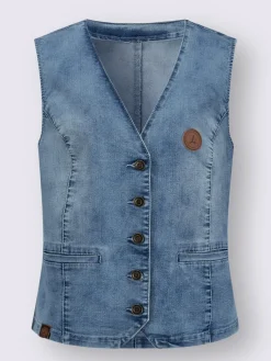Gilet en jean qualité coton