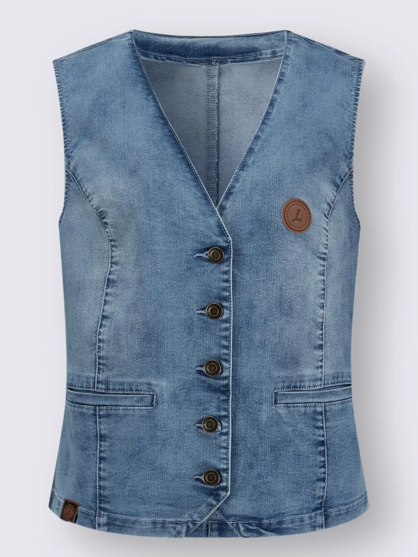 Gilet en jean qualité coton