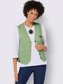 Gilet en jean qualité coton