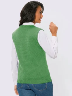 Gilet en tricot 50% coton