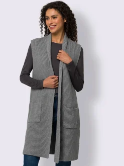 Gilet en tricot 50% viscose